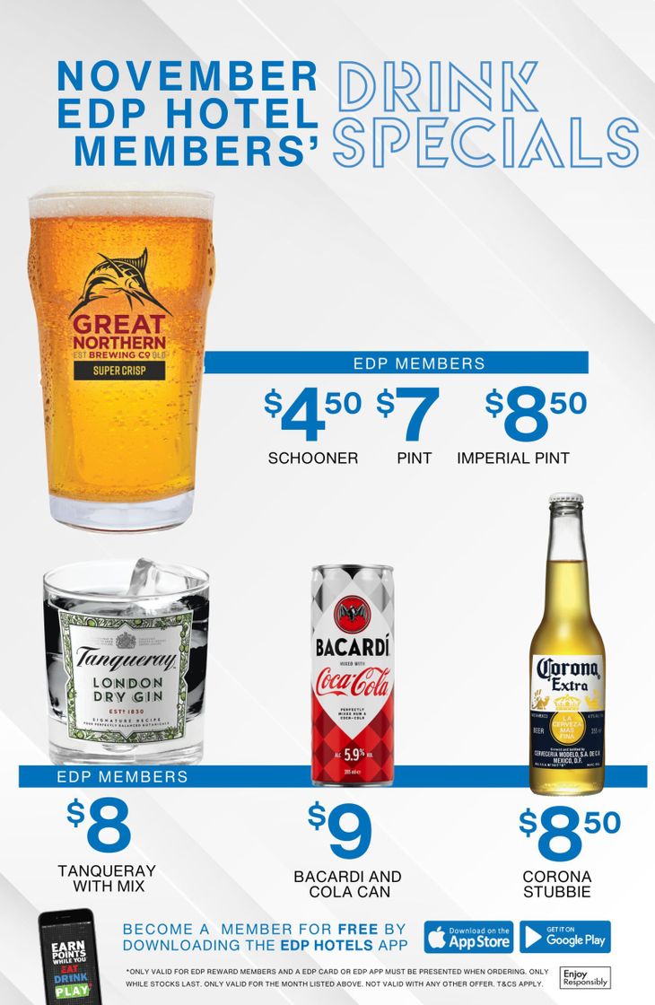 November Drink Specials